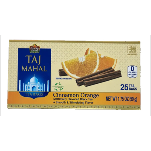http://atiyasfreshfarm.com/public/storage/photos/1/New Products/Brook Bond Taj Mahal Cinnamon Orange 25 Teabags.jpg